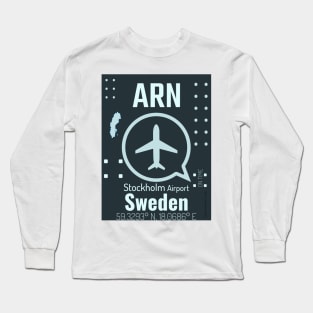 Airport ARN Stockholm 5 Long Sleeve T-Shirt